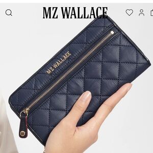 NWT MZ Wallace Dawn Crosby Long Wallet